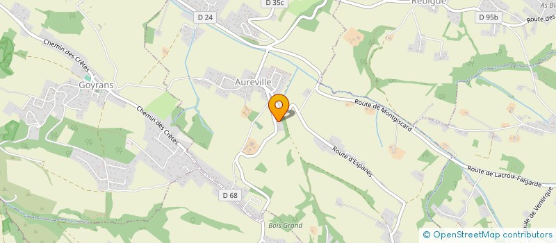 localisation de l'entreprise JPMC  AUREVILLE