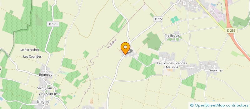 localisation de l'entreprise JPMC  TUFFALUN