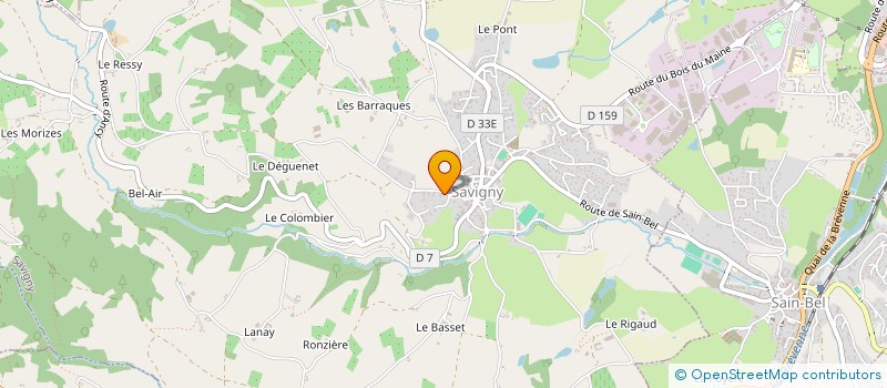 localisation de l'entreprise JPMEL  SAVIGNY