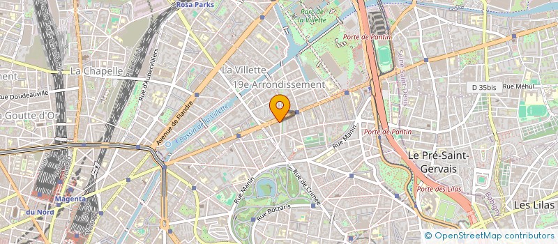 localisation de l'entreprise JPMF  PARIS