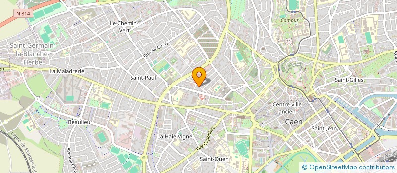 localisation de l'entreprise JPMG à CAEN