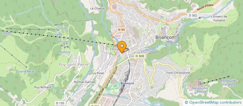 localisation de l'entreprise JPMG à BRIANCON