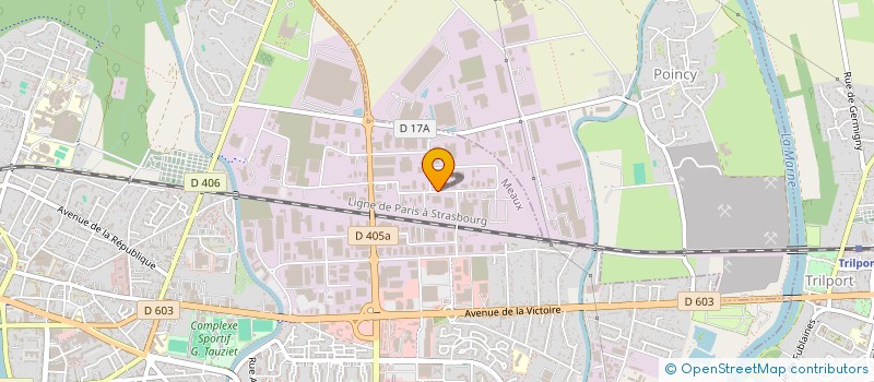 localisation de l'entreprise JPMG HOLDING à MEAUX