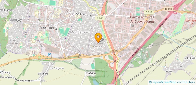 localisation de l'entreprise JPMGODILLON à LES ULIS