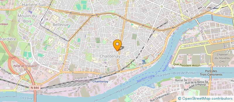 localisation de l'entreprise JPML à NANTES