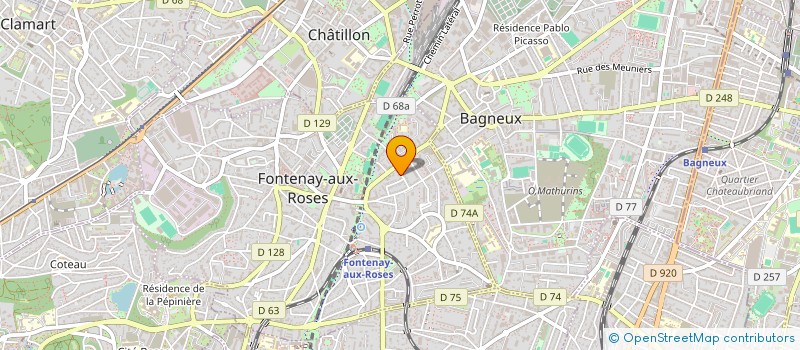 localisation de l'entreprise JPMMS à FONTENAY-AUX-ROSES