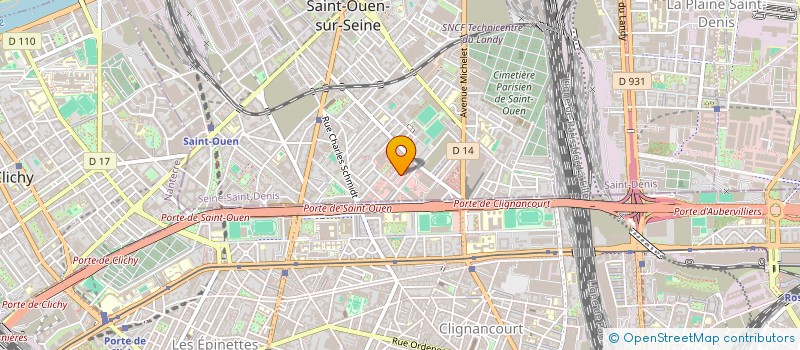 localisation de l'entreprise JPMORGPAT à SAINT-OUEN-SUR-SEINE