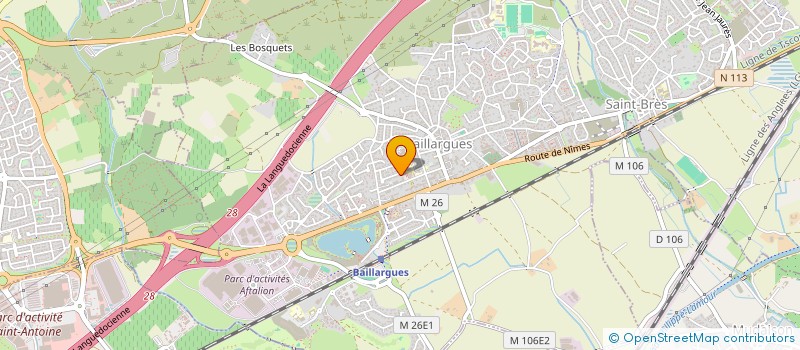 localisation de l'entreprise JPMP à BAILLARGUES