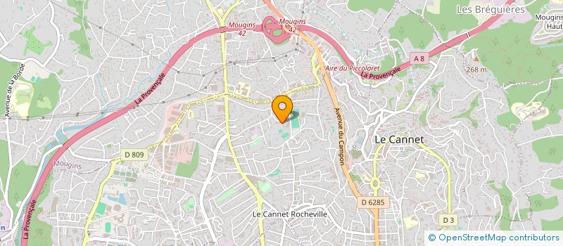 localisation de l'entreprise JPMSE à LE CANNET