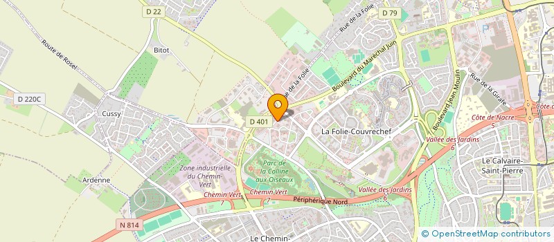 localisation de l'entreprise JPMT SERVICES à CAEN