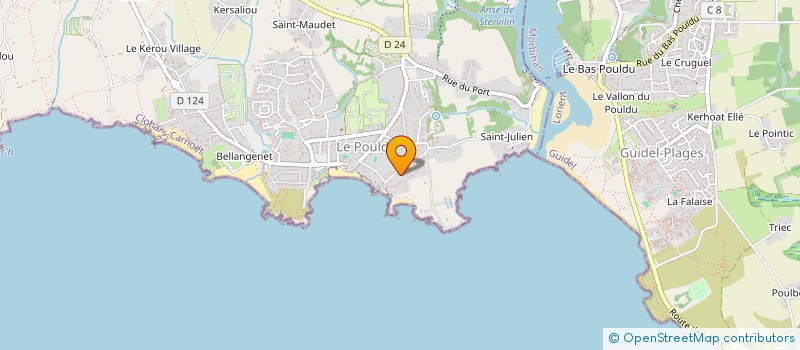 localisation de l'entreprise JPN  CLOHARS-CARNOET