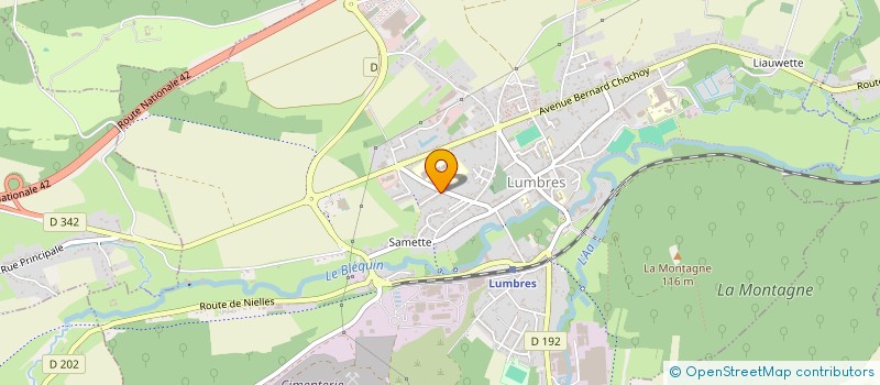 localisation de l'entreprise JPN  WISMES