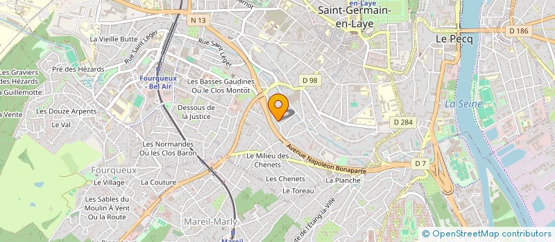 localisation de l'entreprise JPN CHIRAT  SAINT-GERMAIN-EN-LAYE