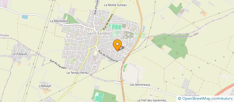 localisation de l'entreprise JPN JEAN MOULIN  SAINT-XANDRE