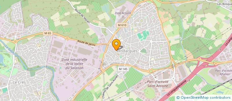 localisation de l'entreprise JPNCONSULT à VENDARGUES