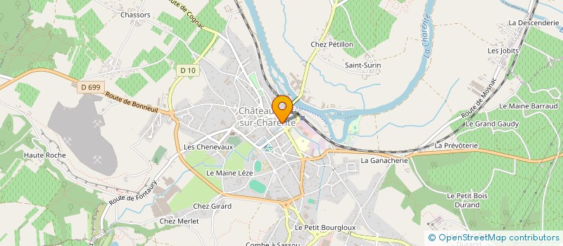 localisation de l'entreprise JPNG à CHATEAUNEUF-SUR-CHARENTE