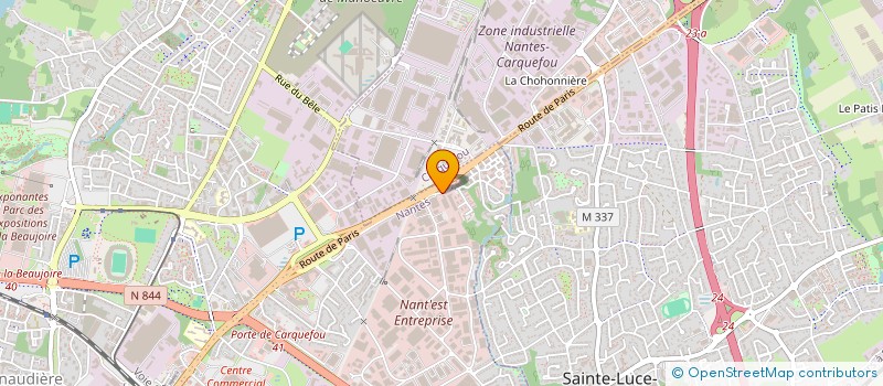 localisation de l'entreprise JPO à NANTES