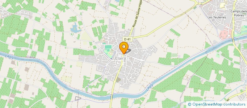 localisation de l'entreprise JPO à CLAIRA