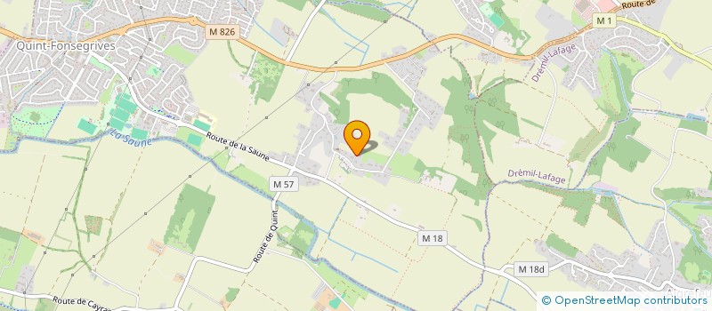 localisation de l'entreprise JPO  QUINT-FONSEGRIVES