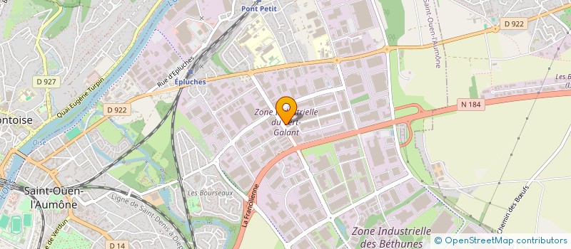 localisation de l'entreprise JPO FORME 78 à SAINT-OUEN-L'AUMONE