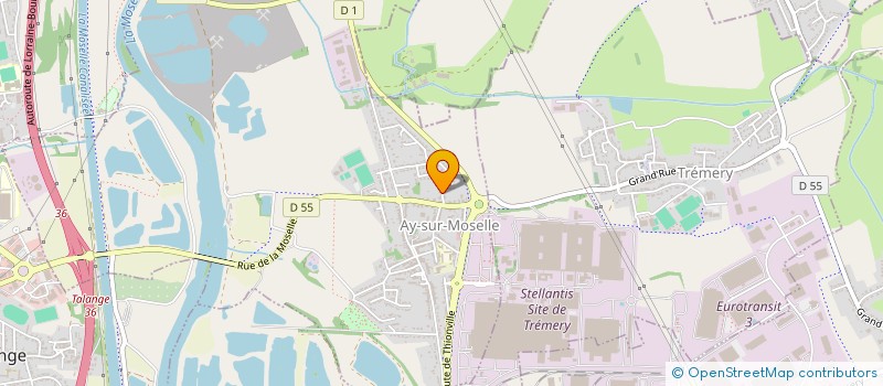 localisation de l'entreprise JPO IMMOBILIER  AY-SUR-MOSELLE