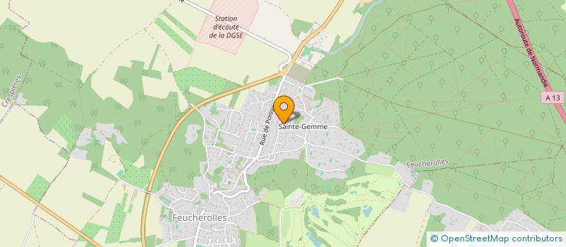 localisation de l'entreprise JPO'TECH  FEUCHEROLLES