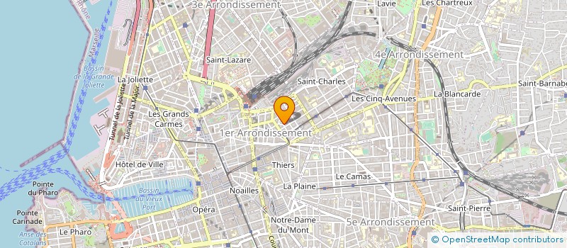 localisation de l'entreprise JPO WORLD DIFFUSION à MARSEILLE