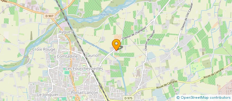 localisation de l'entreprise JPP  ORANGE