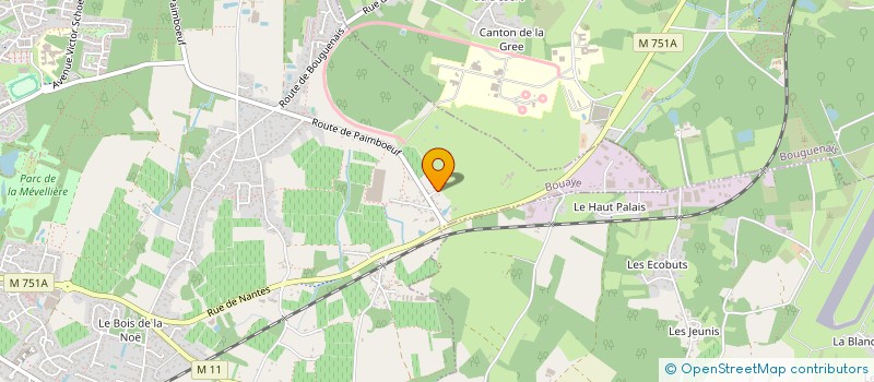 localisation de l'entreprise JPP BATIMENT  BOUAYE