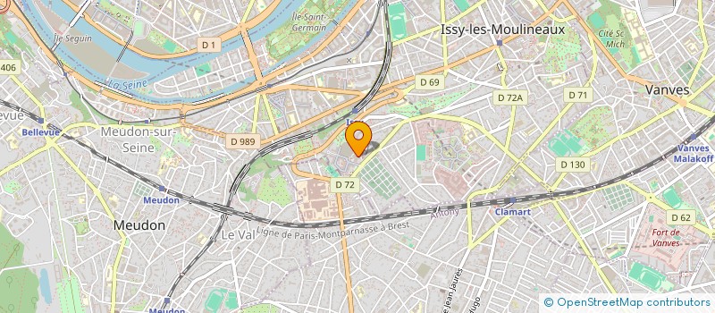 localisation de l'entreprise JPP CONSEILS à ISSY-LES-MOULINEAUX