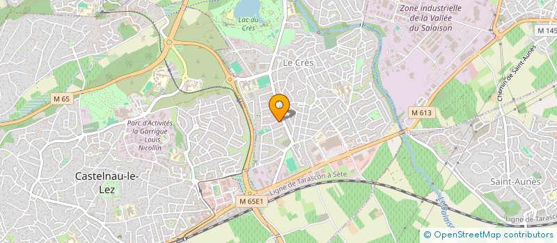 localisation de l'entreprise JPP SOLAIRE à LE CRES