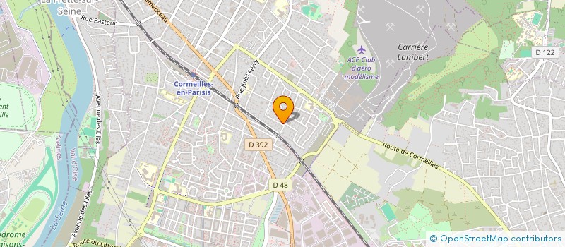 localisation de l'entreprise JPP1 à CORMEILLES-EN-PARISIS