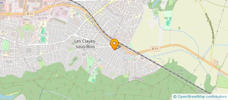 localisation de l'entreprise JPPM VTC  LES CLAYES-SOUS-BOIS