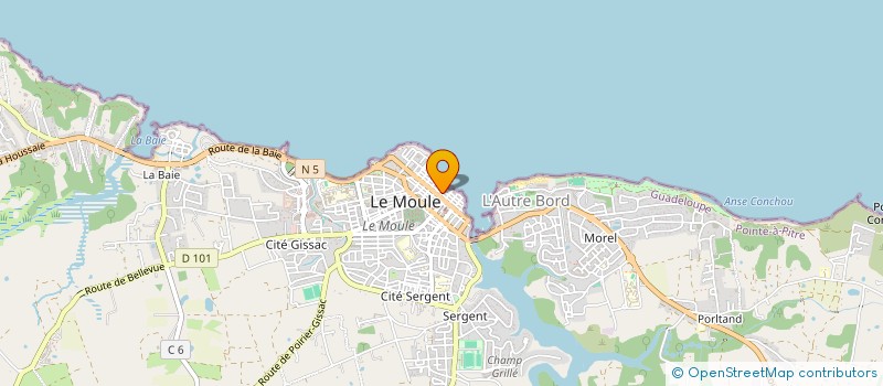 localisation de l'entreprise JPR 2000 à LE MOULE
