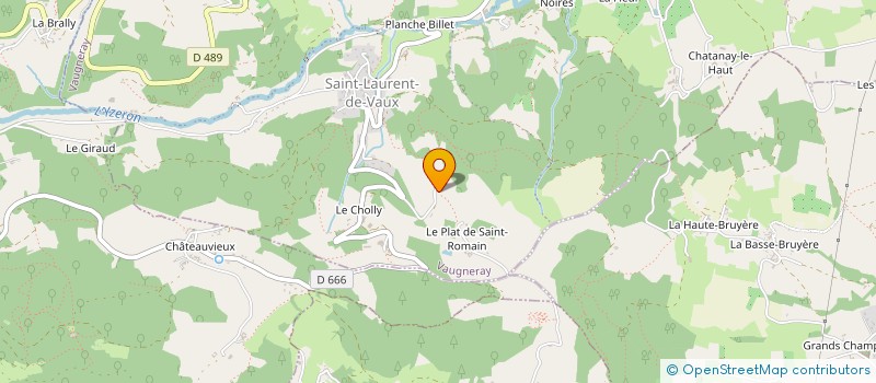 localisation de l'entreprise JPR à VAUGNERAY