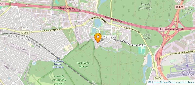 localisation de l'entreprise JPR  EMERAINVILLE