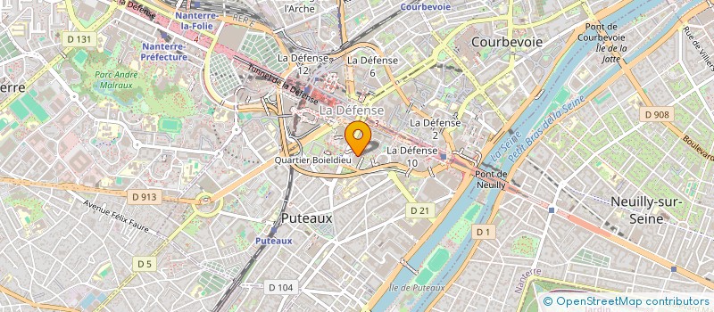 localisation de l'entreprise JPR ASSOCIATS à PUTEAUX