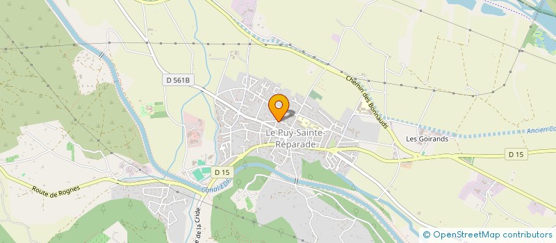 localisation de l'entreprise JPR CONSTRUCTIONS  LE PUY-SAINTE-REPARADE