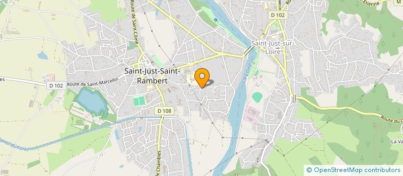 localisation de l'entreprise JPR CONSULTANT IMMOBILIER  SAINT-JUST-SAINT-RAMBERT