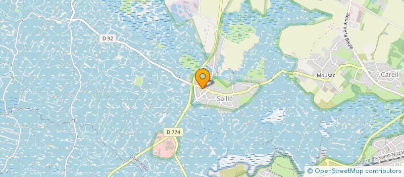 localisation de l'entreprise JPR INVEST  GUERANDE