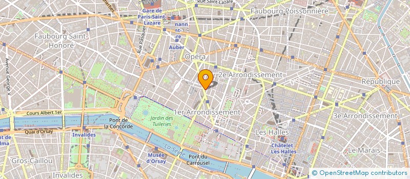 localisation de l'entreprise JPR PRODUCTIONS à PARIS