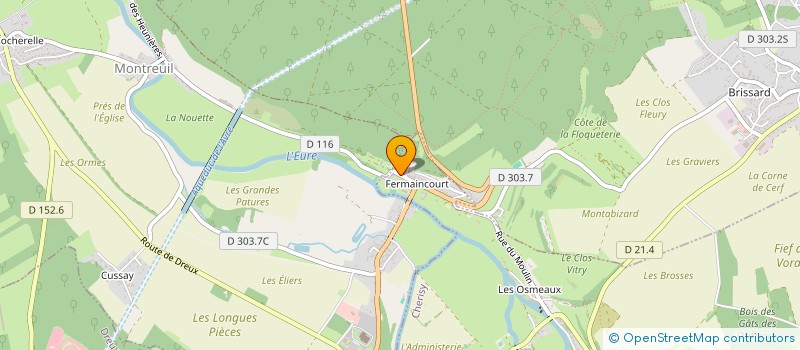 localisation de l'entreprise JPR RENOVATIONS à CHERISY