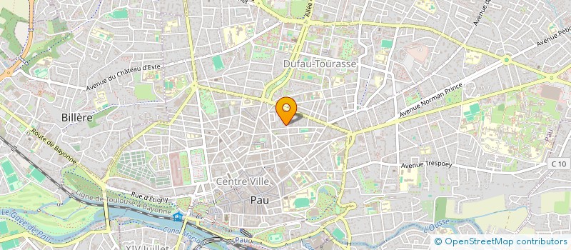 localisation de l'entreprise JPRL PERSO à PAU
