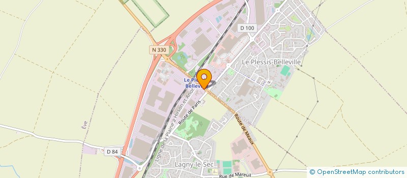 localisation de l'entreprise JPRM  LAGNY-LE-SEC