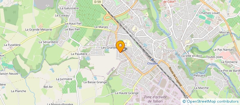 localisation de l'entreprise JPRV SERVICES  GORGES