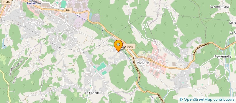 localisation de l'entreprise JPS à SARLAT-LA-CANEDA