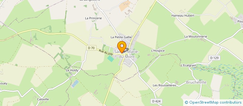 localisation de l'entreprise JPS  CARENTAN-LES-MARAIS