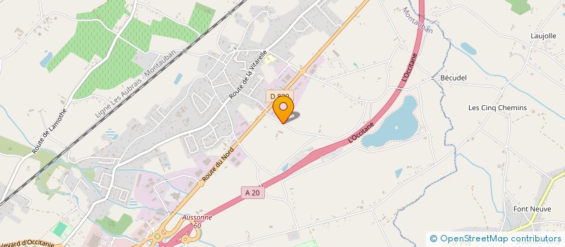 localisation de l'entreprise JPS  MONTAUBAN