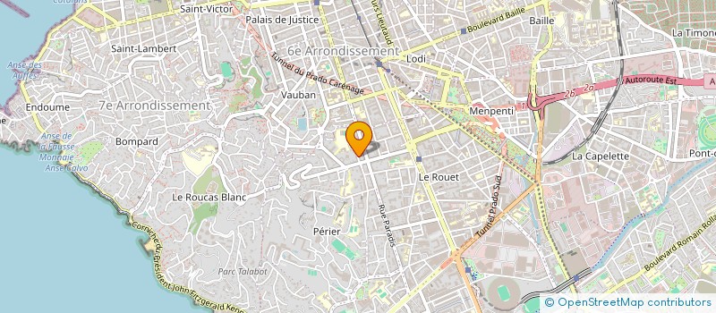 localisation de l'entreprise JPS CONSULTANTS  MARSEILLE