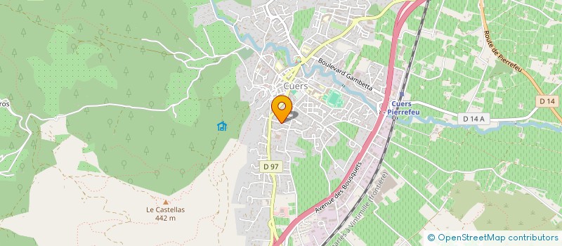 localisation de l'entreprise JPS CUERS  CUERS